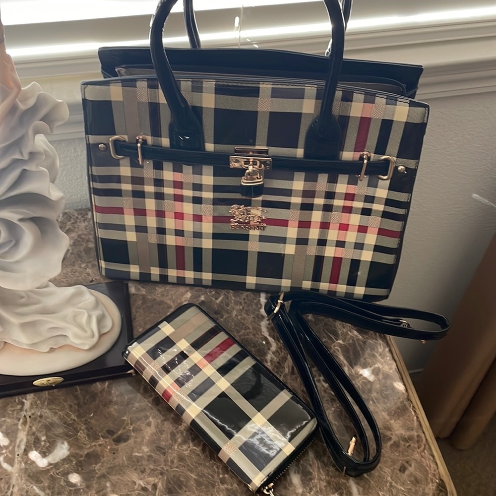 Super high quality luxury affordable cute Burberry brand name large tote bag